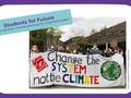 Students for Future auf einer Klimademo