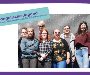 Gruppenfoto der Evangelischen Jugend in Hamm