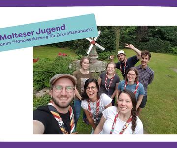 Gruppenfoto der Malteser Jugend NRW