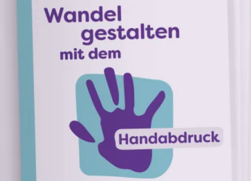 Wandel gestalten mi dem Handabdruck