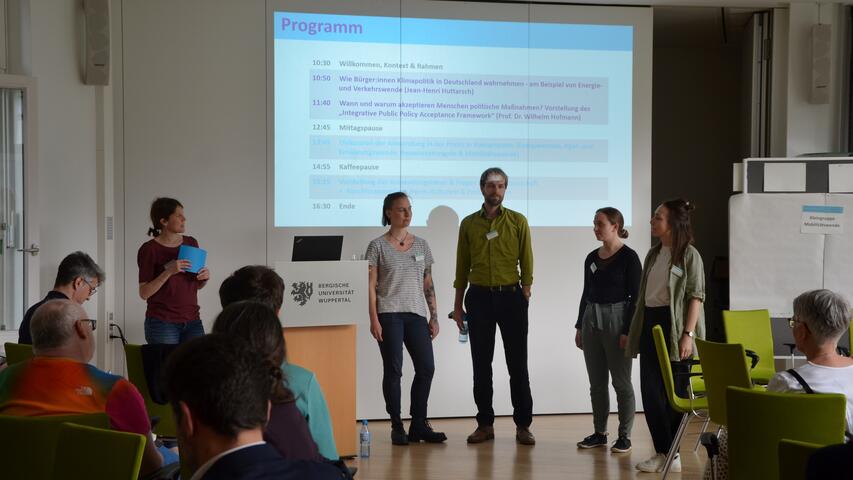 Die Kleingruppen-Phase beginnt