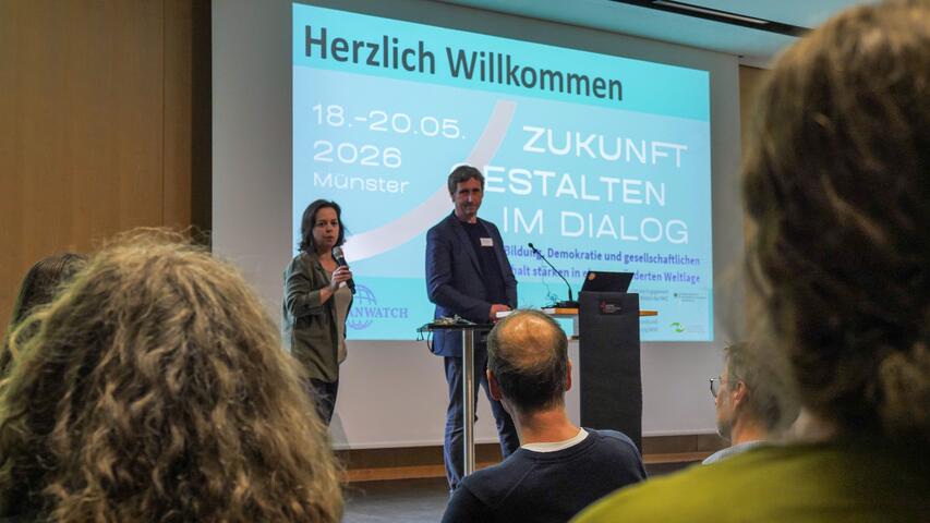 Eindrücke: Melanie Gehenzig und Stefan Rostock eröffnen die Konferenz