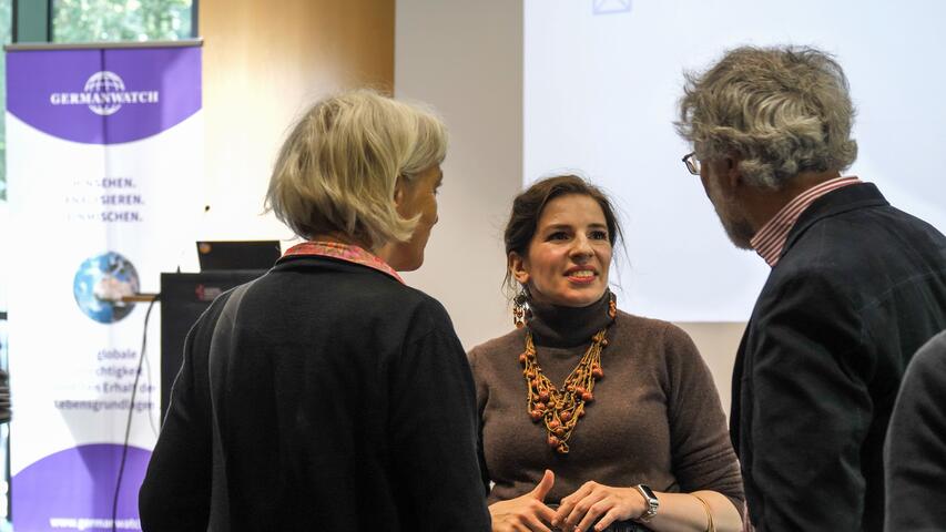 Eindrücke - Marina Weisband im Gespräch mit Christiane und Christoph Bals