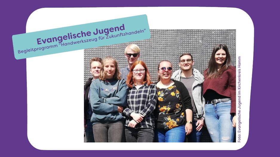 Gruppenfoto der Evangelischen Jugend in Hamm