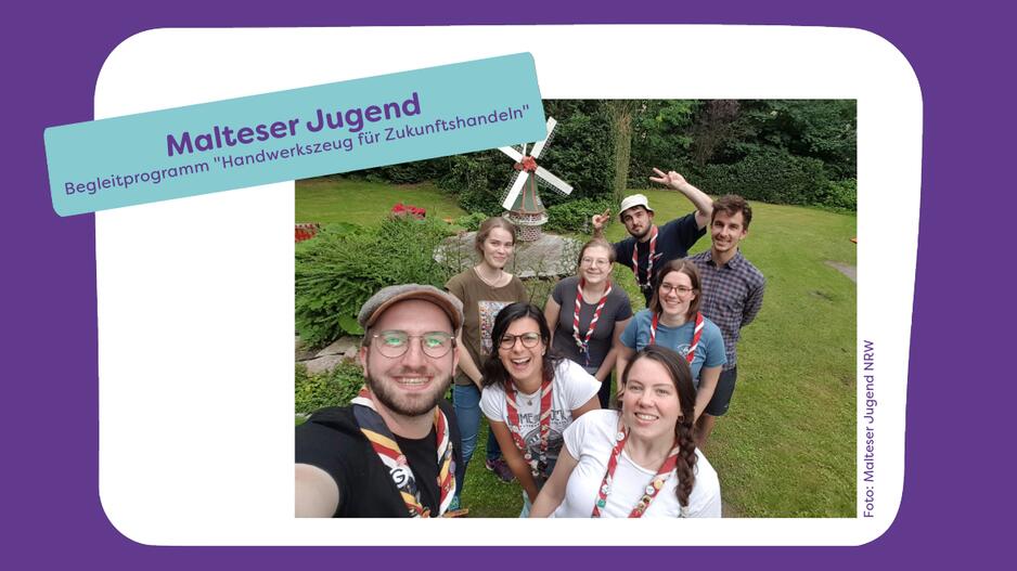 Gruppenfoto der Malteser Jugend NRW