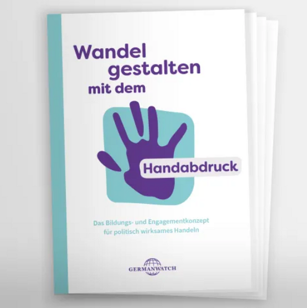 Wandel gestalten mit dem Handabdruck - Cover