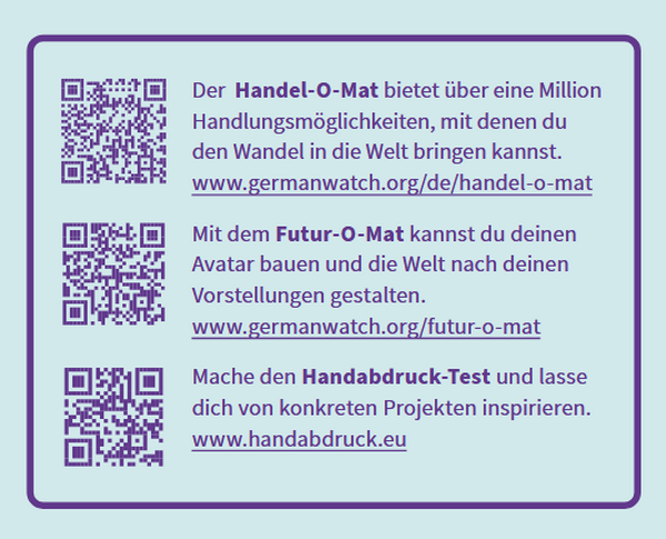 Weitere Handabdruck Links