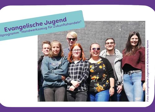 Gruppenfoto der Evangelischen Jugend in Hamm