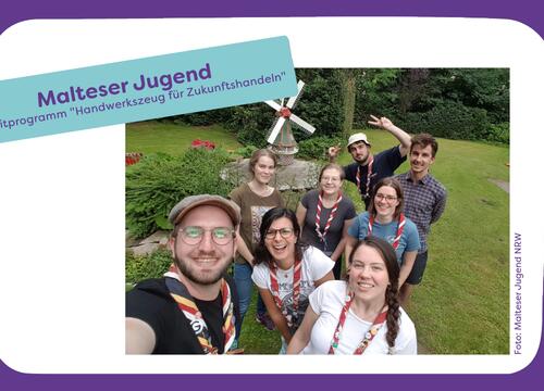 Gruppenfoto der Malteser Jugend NRW